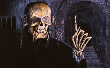 Rattlehead - horror art, art, fantasy art, artwork