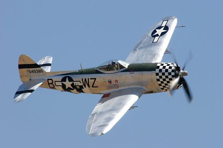 Republic P-47 Thunderbolt - fighter plane, united states air force, world war two, us air force, p 47