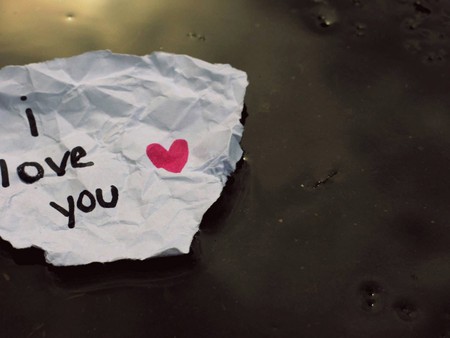 I Love You (Paper Heart) - love, paper heart, feelings, writing