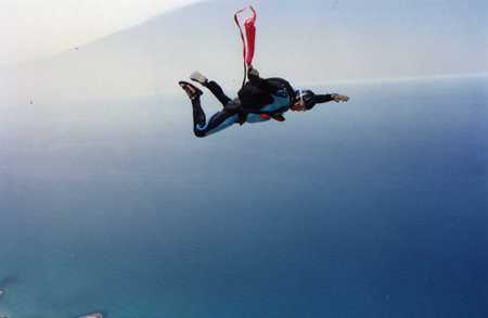 30 sec before - diving, israel, sky