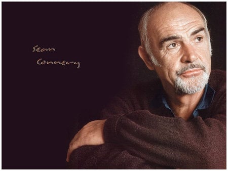 Sean Connery - male, handsome, nice eyes, actor, old, great