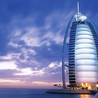 Burj Al Arab Blue Sky