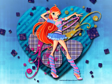 Bloom  Gymnastic - winx club, bloom, gymnastic, season 4