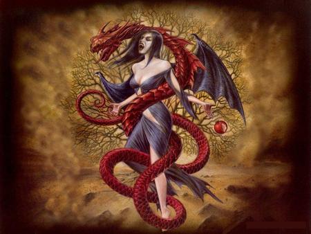 Vempire death - dragon, fire, vempire