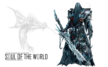 soul of the world - dragon, death, game, soul