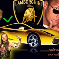 lamborchini jeff hardy the rock