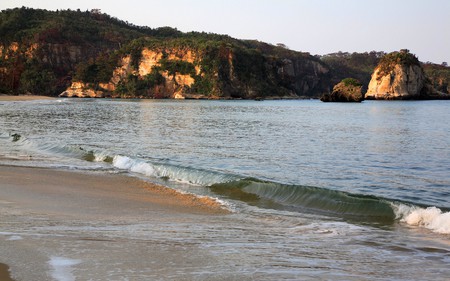 ocean waves - waves, ocean, sand, beach