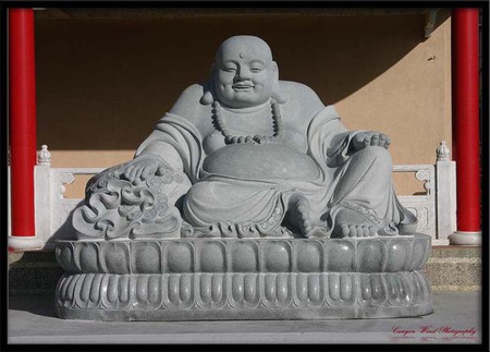 Benevolent Buddha - art photo, benevolent, buddha, statue