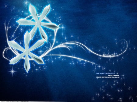 My Spiritual Power - spiritual, orihime, power, anime, bleach, blue