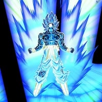 Blue Fire SSJ Goku