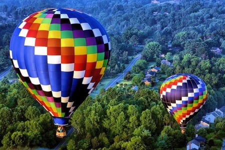 Hot Air Balloons - balloons, hot air, picture, beautiful