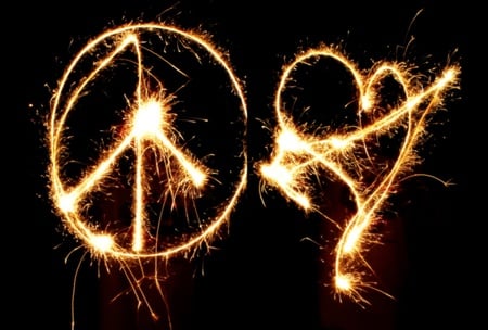 Glow of Peace & Love - glow, sparkle, shimmer, love, light, peace