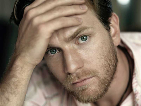 Ewan McGregor - male, handsome, blue eyes, actor, cute