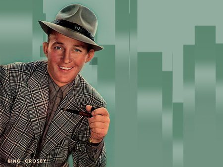 Bing Crosby - hat, male, actor, smile, dress, singer, cute, pipe