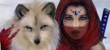 Beauty Warrior And Her Fox