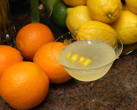 Lemon Sorbet - dessert, oranges, sorbet, lemons