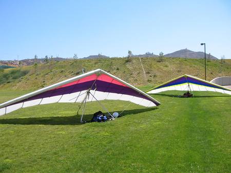 Colorful Hang Gliders - hang gliders, color, sport, kites