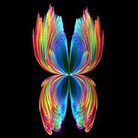 Beautiful Fractal Butterfly