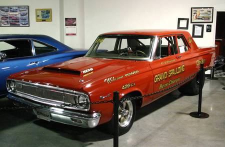 1965 Dodge Coronet 426 HEMI drag car - classic, hemi, coronet, dodge