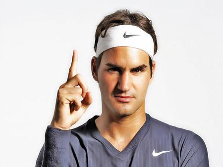 Roger Federer - male, number 1 always, tennis player, the best ever