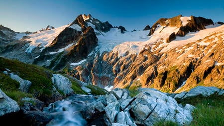 mountains - nature, mountains, sky, peace