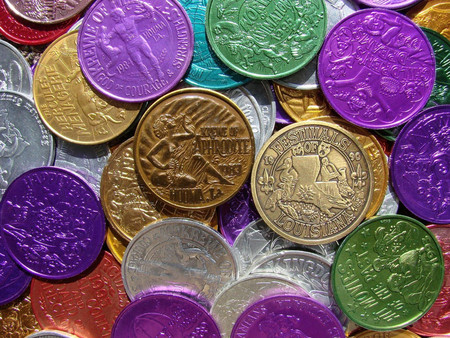 COLORFUL MONEY - colorful, money, coins, quarters