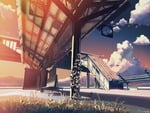 Train Station - Anime