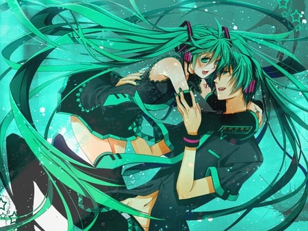 Love - hatsune, love, miku, mikuo