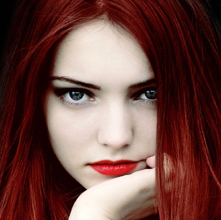 Eyes to Hypnotize - female, redhead, beautiful, model, eyes, face