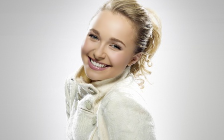 Hayden Panettiere - pretty smile, female, georgeus, blond, actress, blue eyes