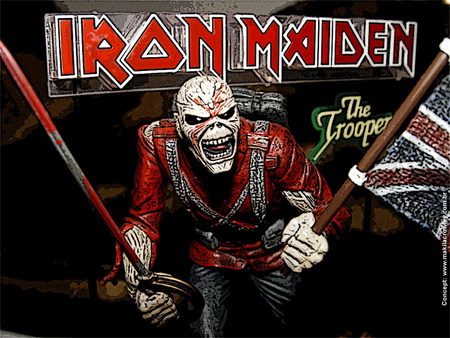 Iron maidem - maiden, iron, eddie, cool