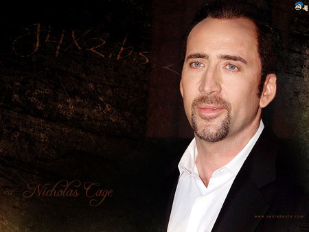 Nicolas Cage - male, nice lips, blue eyes, actor, atractive