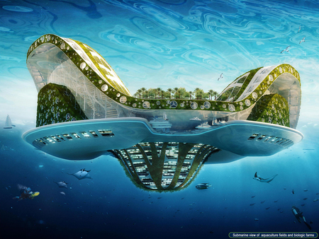 Vincent Callebaut Lilypads - vincent, picture, beautiful, lilypads, callebaut