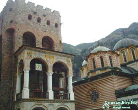 Rila monastery - monastry, architecture, mountain, bulgaria, religious