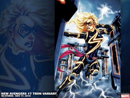 Ms.Marvel - tron, ms, marvel