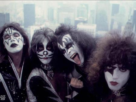 Kiss band 1976 - entertainment, kiss, band, music, rock