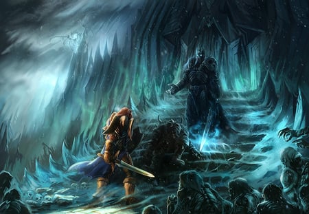 Bow down - wow, lich, king, warcraft