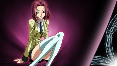 Kallen - code, purple, anime, kallen, geass