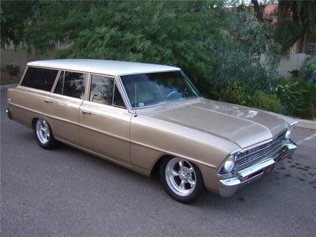 1967 Chevrolet Nova stationwagon - wagon, nova, chevy, classic