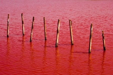 Red sunset - sunset, water, red, black sea, photography, bulgaria