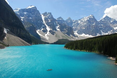 Moraine Lake (Banff National Park, Alberta, Canada) - moraine lake, canada, lake, lakes