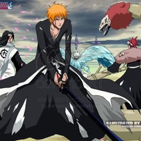 Ichigo,Byakuya,Toushiro,Renji