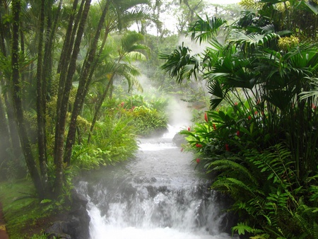 Hot Water River - hot, beautiful landscape, magic, river, water