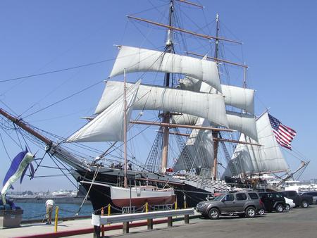 star of india - ship, star, san diego, sea