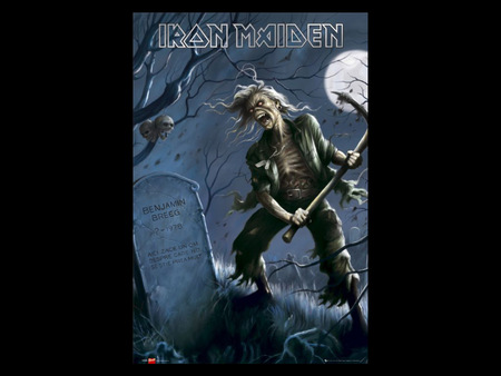 Iron Maiden - music, eddie, band, maiden, iron, evil