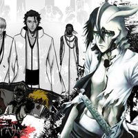 bleach ulquiorra,aizen,tousen,gin