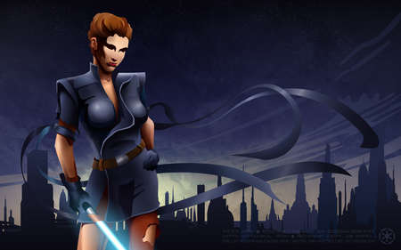 Dark Leia - star, lwars, dark, leia