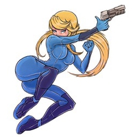 Curvy Zero Suit Samus