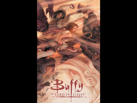 Buffy - slayer, comic, buffy, vampire, fantasy, book