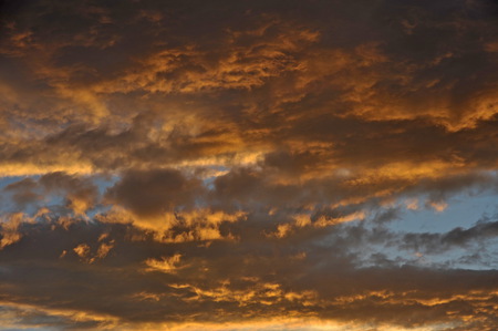 Heavy clouds - heavy, sky, sunset, clouds